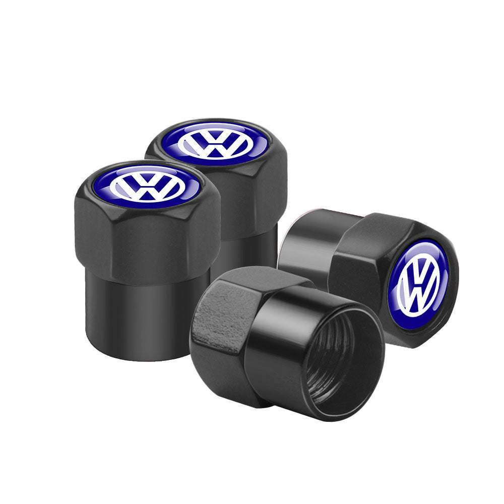 Vw Dust Caps Black