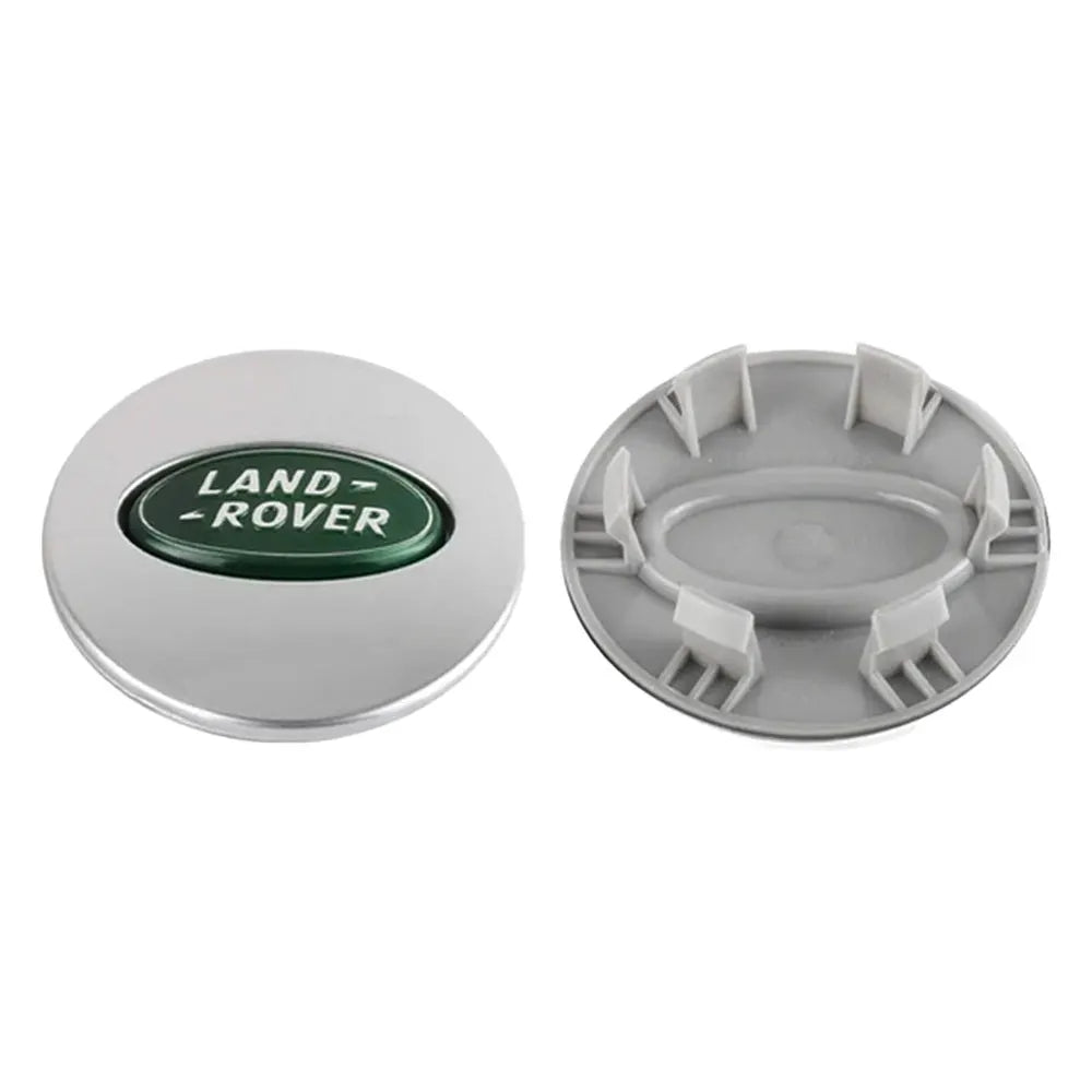 Land Rover Centre Caps 62mm SilverGreen/SilverBlack/Black 4Pcs